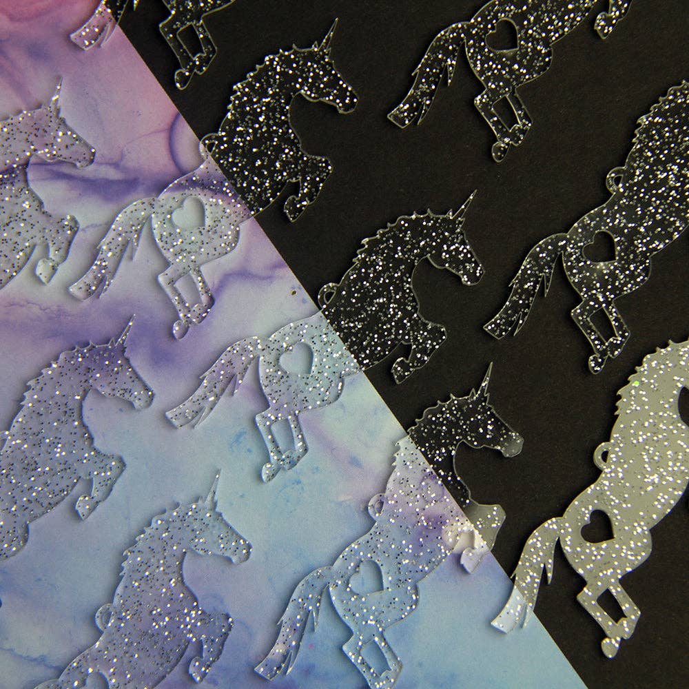 I Believe Charm Card - Unicorn, UFO, Big Foot and Nessy Card