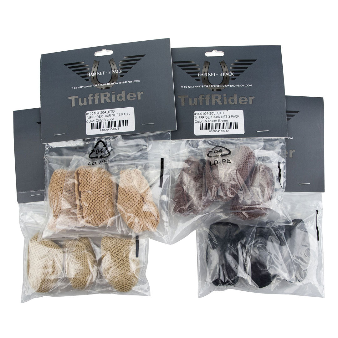 TuffRider Hair Net 3 Pack