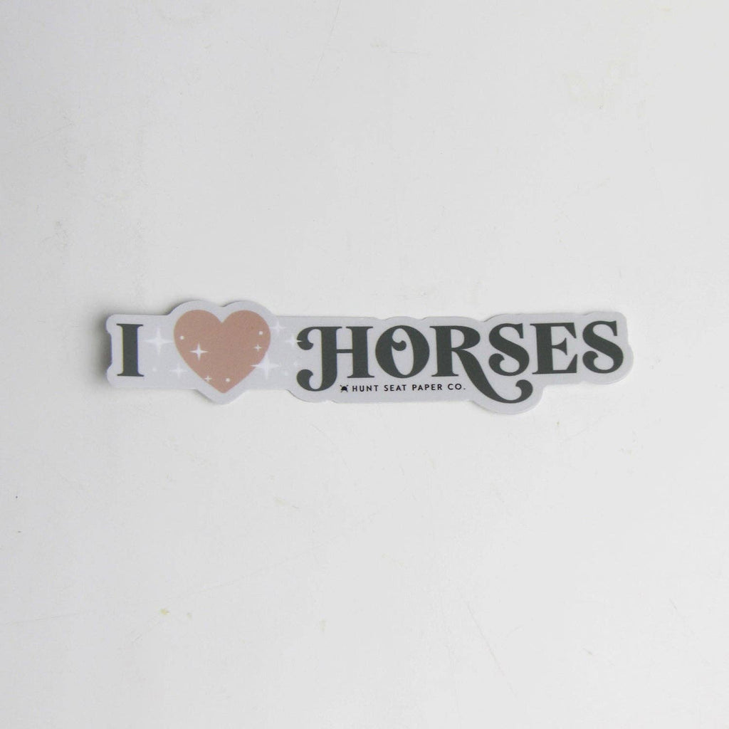 Bulk 50 Horse Stickers for Equestrians