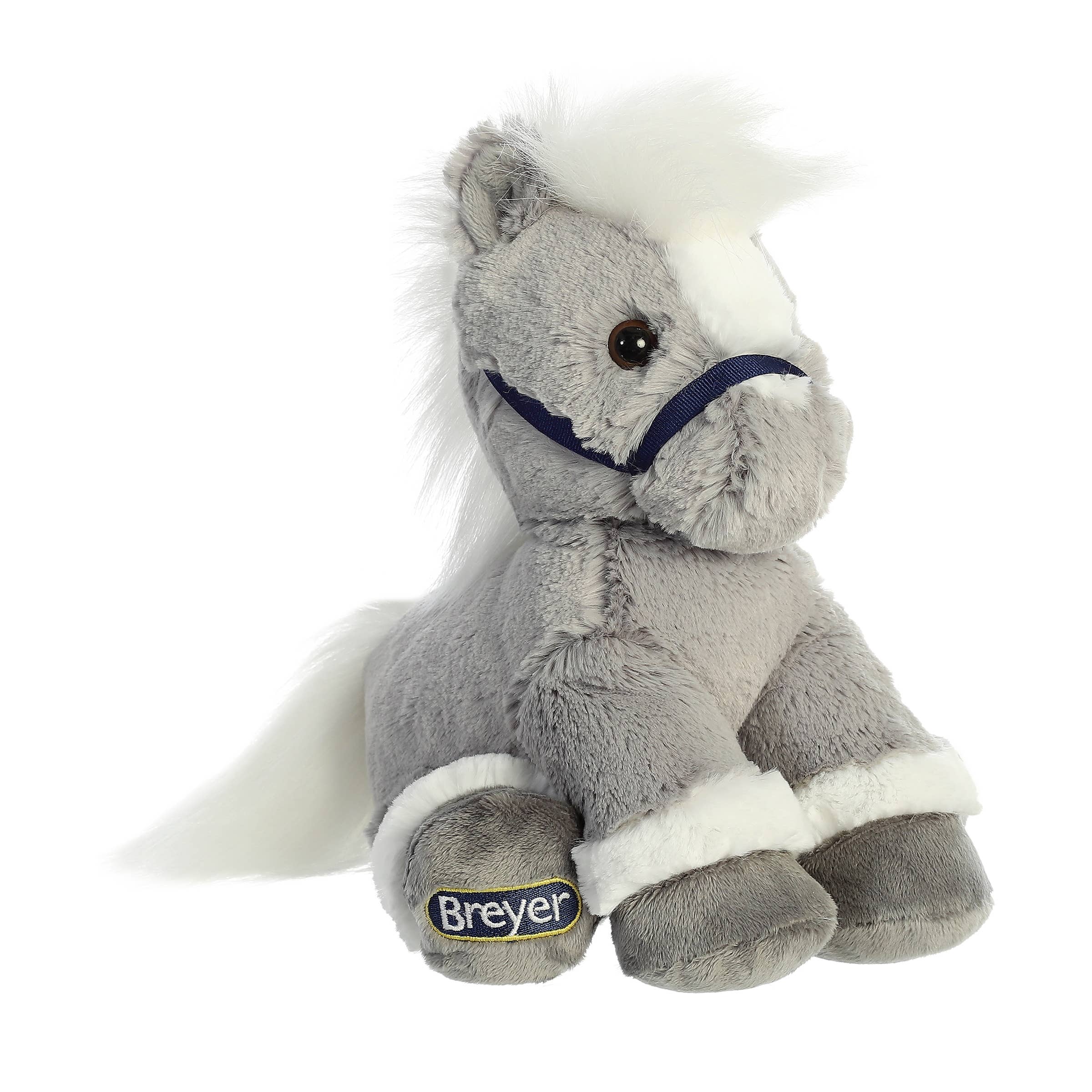 11" Plush Breyer Bridle Buddies Grey Horse Stuffed Animal