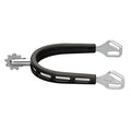 Herm Sprenger Stainless Steel Klaus Balkenhol Ultra Fit Extra Grip Spurs Pastry/Star Rowel- 30mm