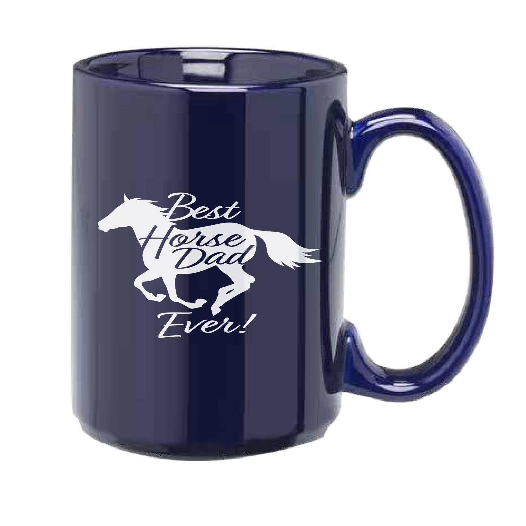 Horse Dad Mug, 15oz