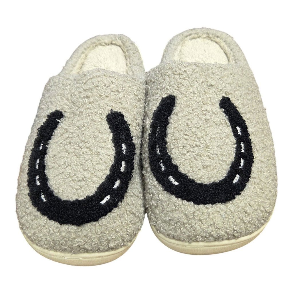 AWST Int'l Cozy Horseshoe Slippers
