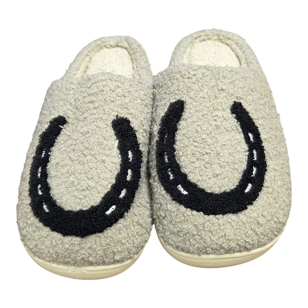 AWST Int'l Cozy Horseshoe Slippers