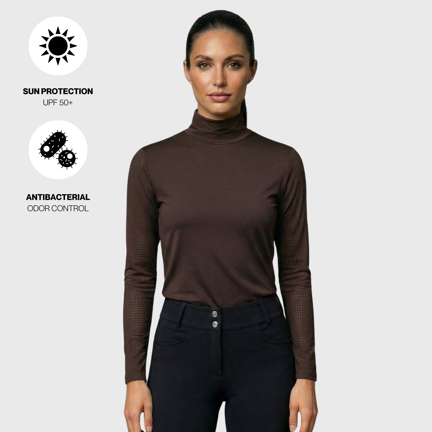 AIRFLOW High Neck – UPF 50+ Riding Sun Shirt