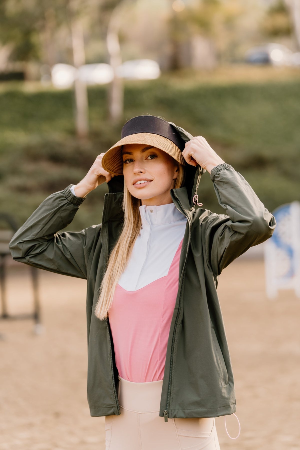 Jessica Bomber Windbreaker