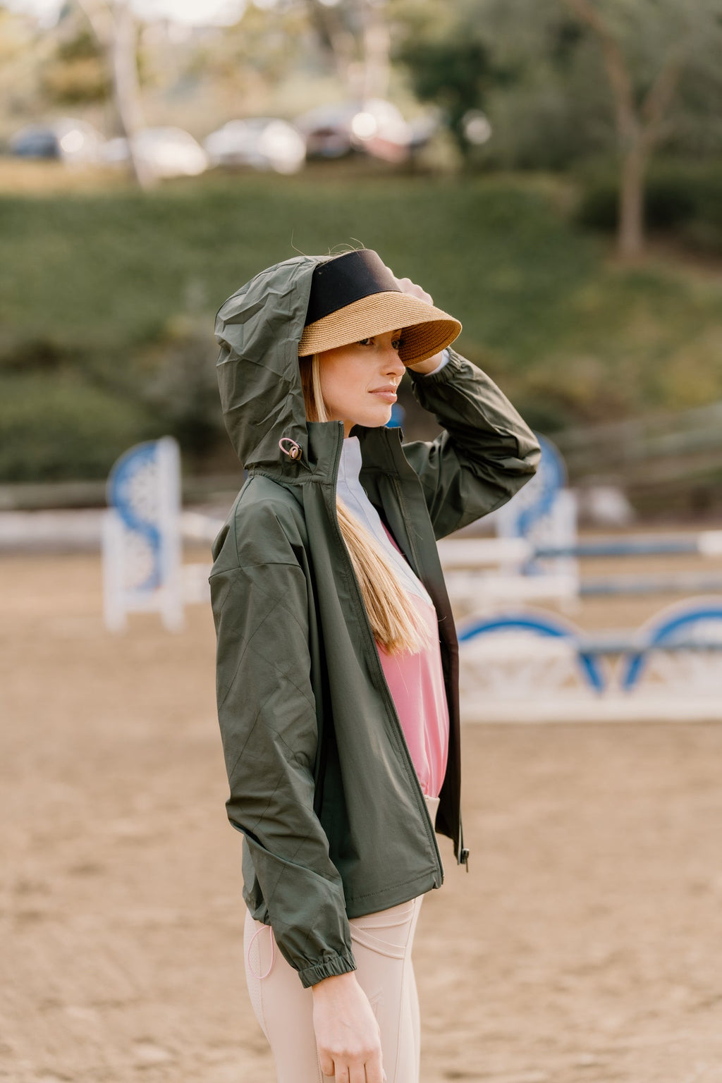 Jessica Bomber Windbreaker