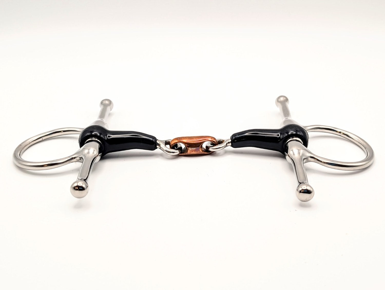 Full Cheek Rubber Copper Oval