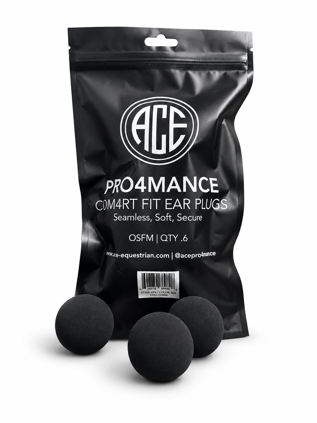 PRO4MANCE | Com4rt Fit Ear Plugs (6)