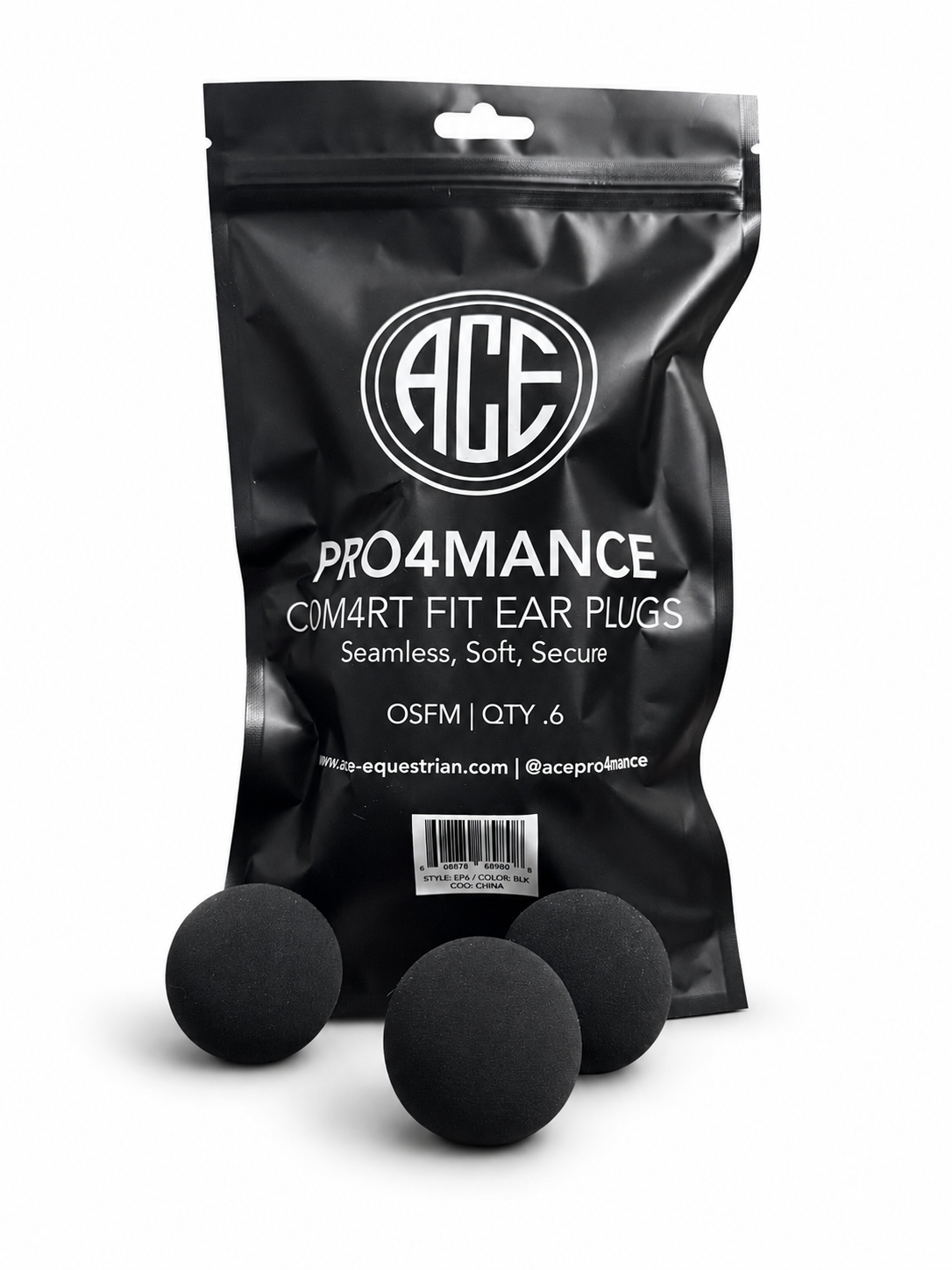 PRO4MANCE | Com4rt Fit Ear Plugs (6)