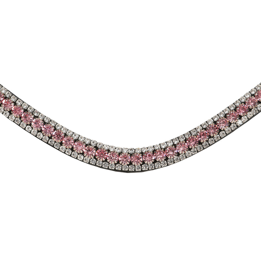 Baby Pink crystal browband by Lumi Pony