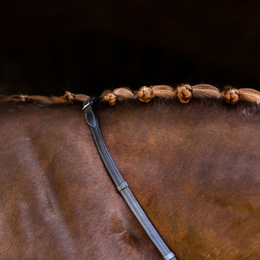 Padded leather reins by Lumi Pony