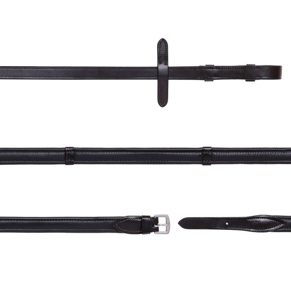 Padded leather reins by Lumi Pony