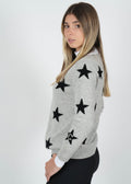 Equestrian Club Star V neck sweater