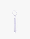 Boys white neck tie