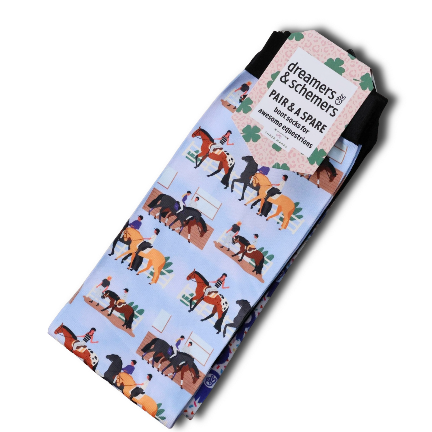 Dreamers and Schemers Pair and a spare socks
