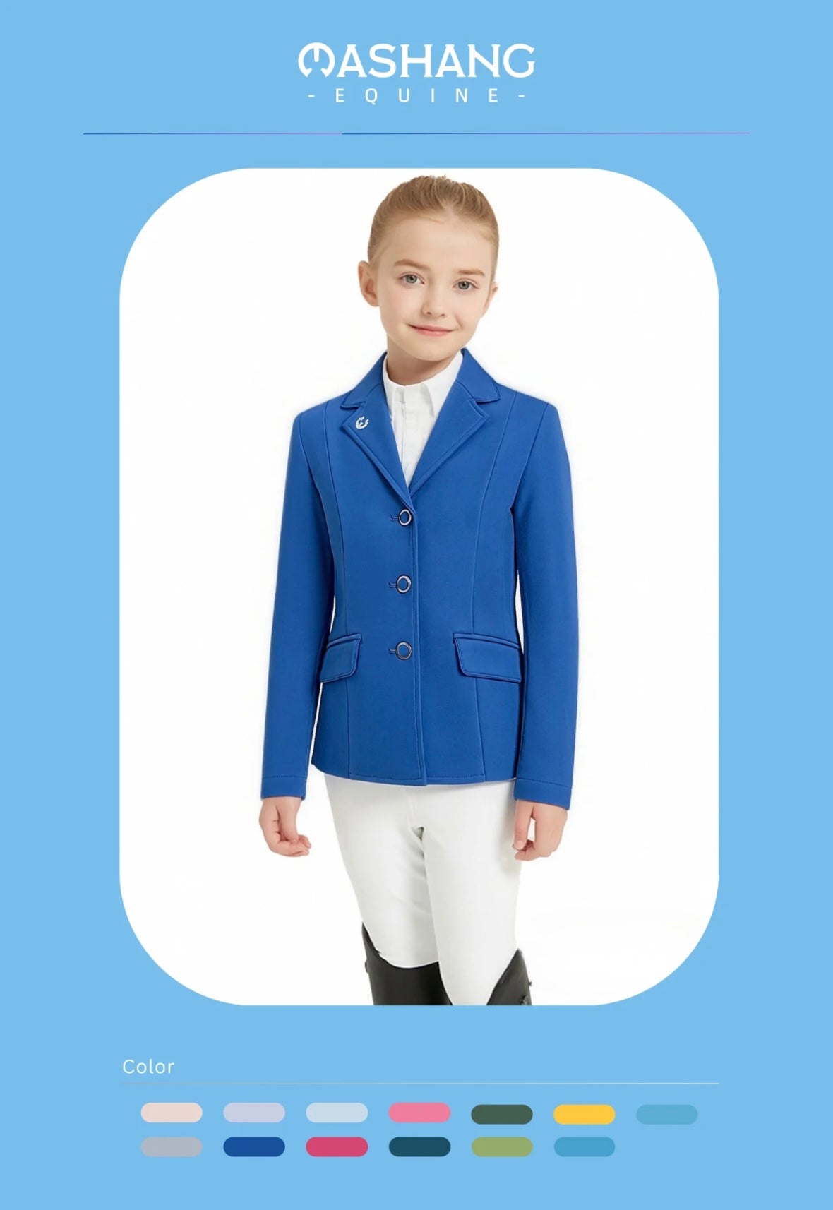 Mashang girls Crystal show coat