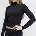 TKEQ Chloe high collar Top