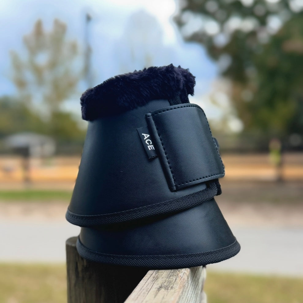 PRO4MANCE | Black Fleece Bell Boots