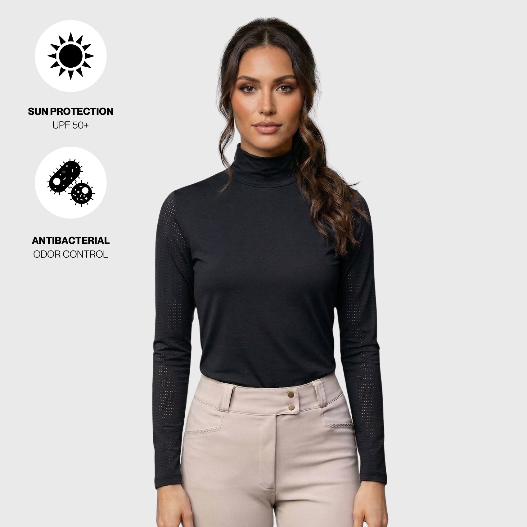AIRFLOW High Neck – UPF 50+ Riding Sun Shirt