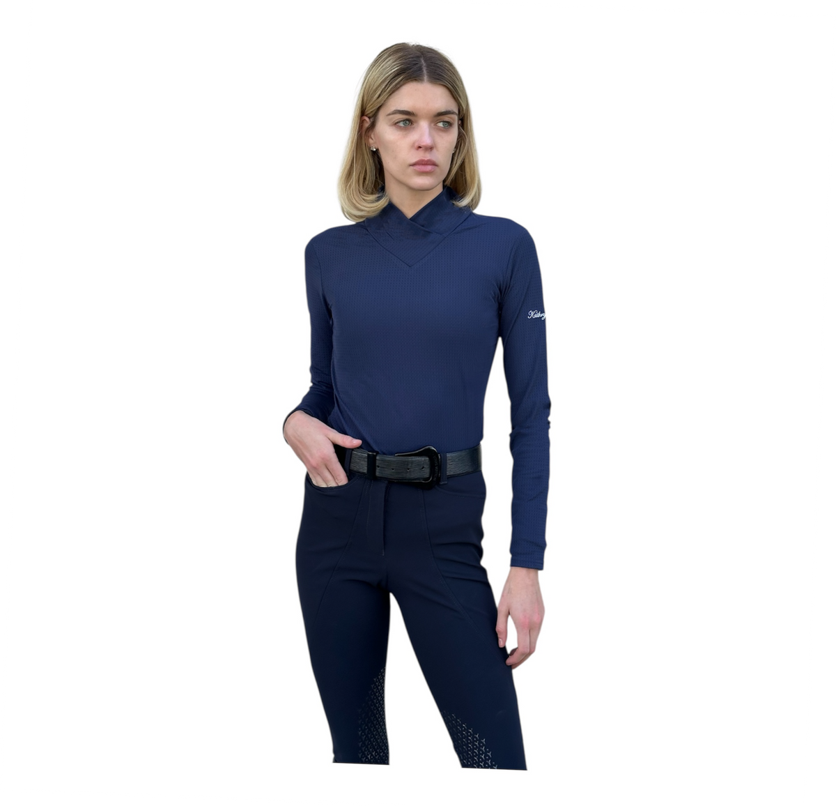 Turtle Lux Schooling Shirt- Navy