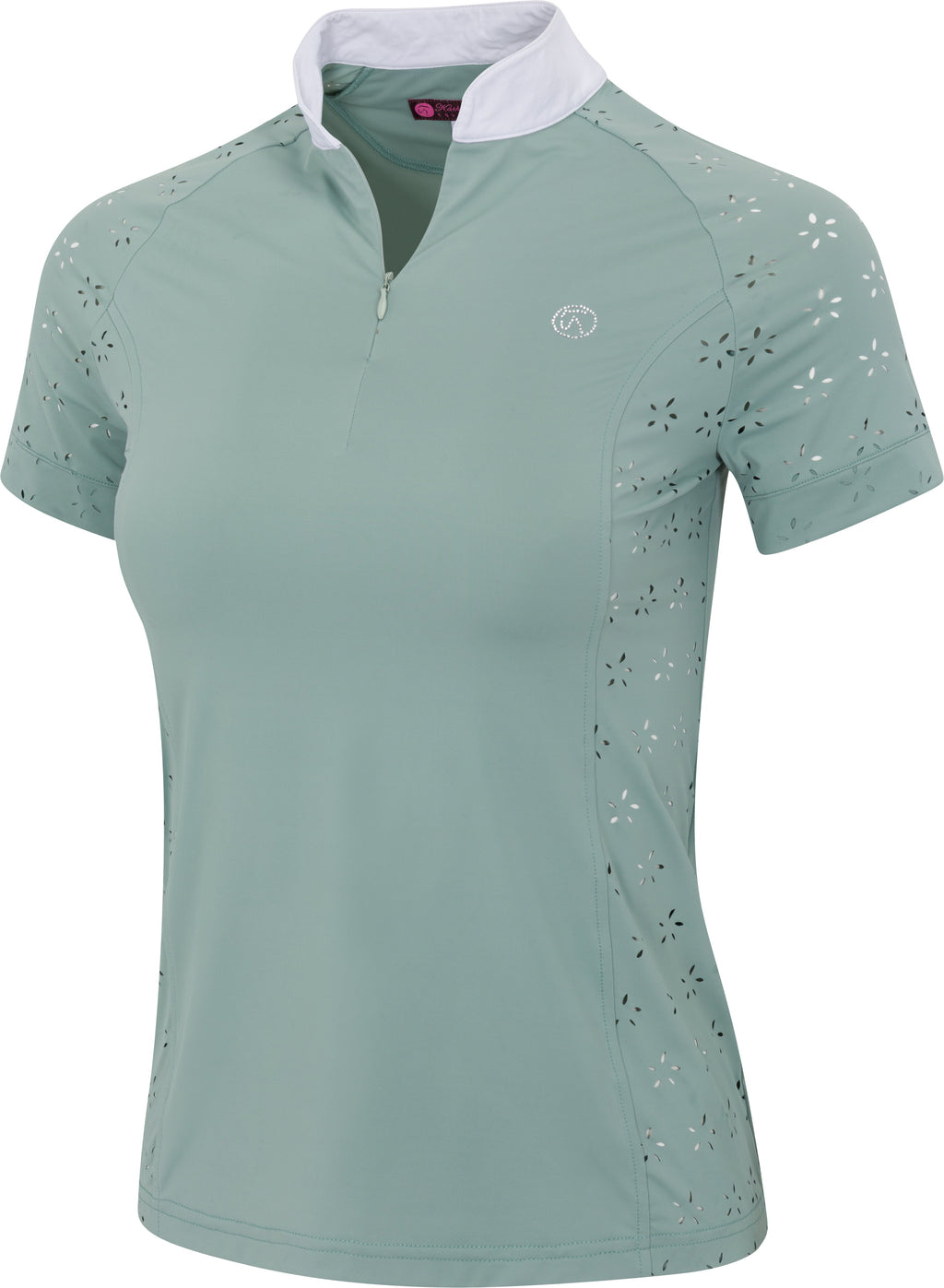 SunPetal Polo in Rain