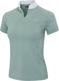 SunPetal Polo in Rain