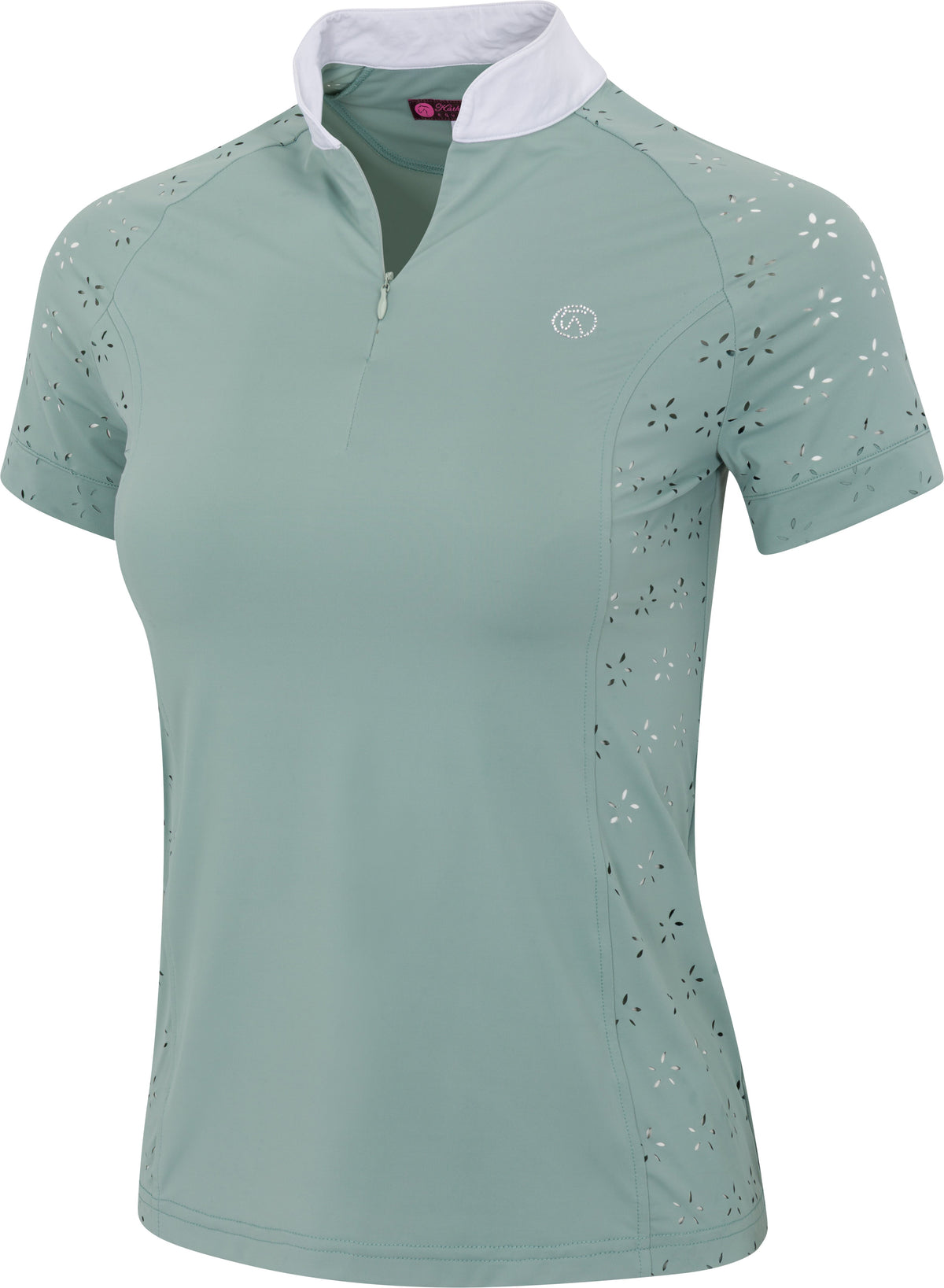 SunPetal Polo in Rain