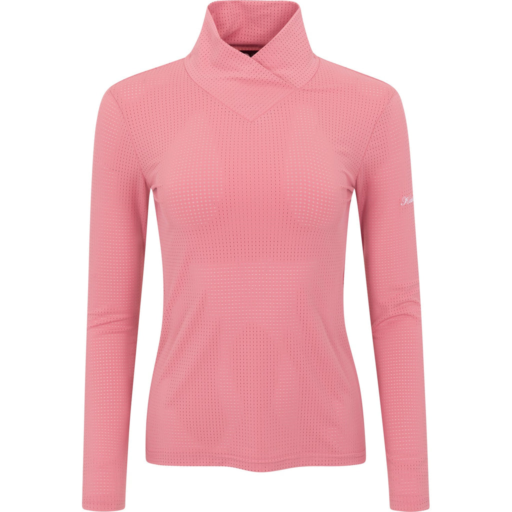 Turtle Lux Schooling Shirt- Hibiscus