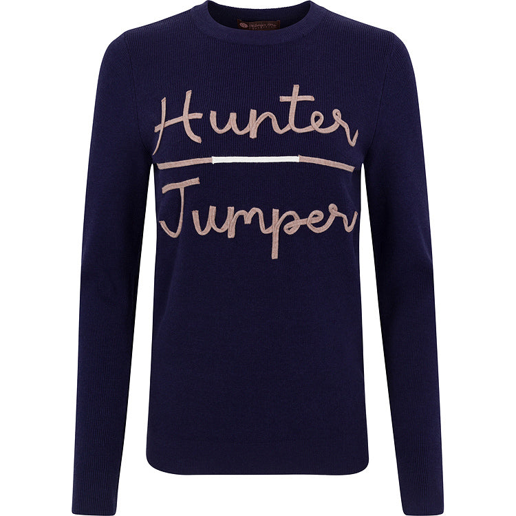 Sweater- Hunter/Jumper in Navy