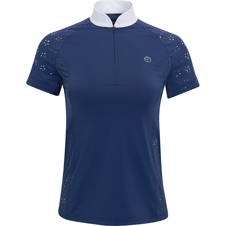 SunPetal Polo in Navy