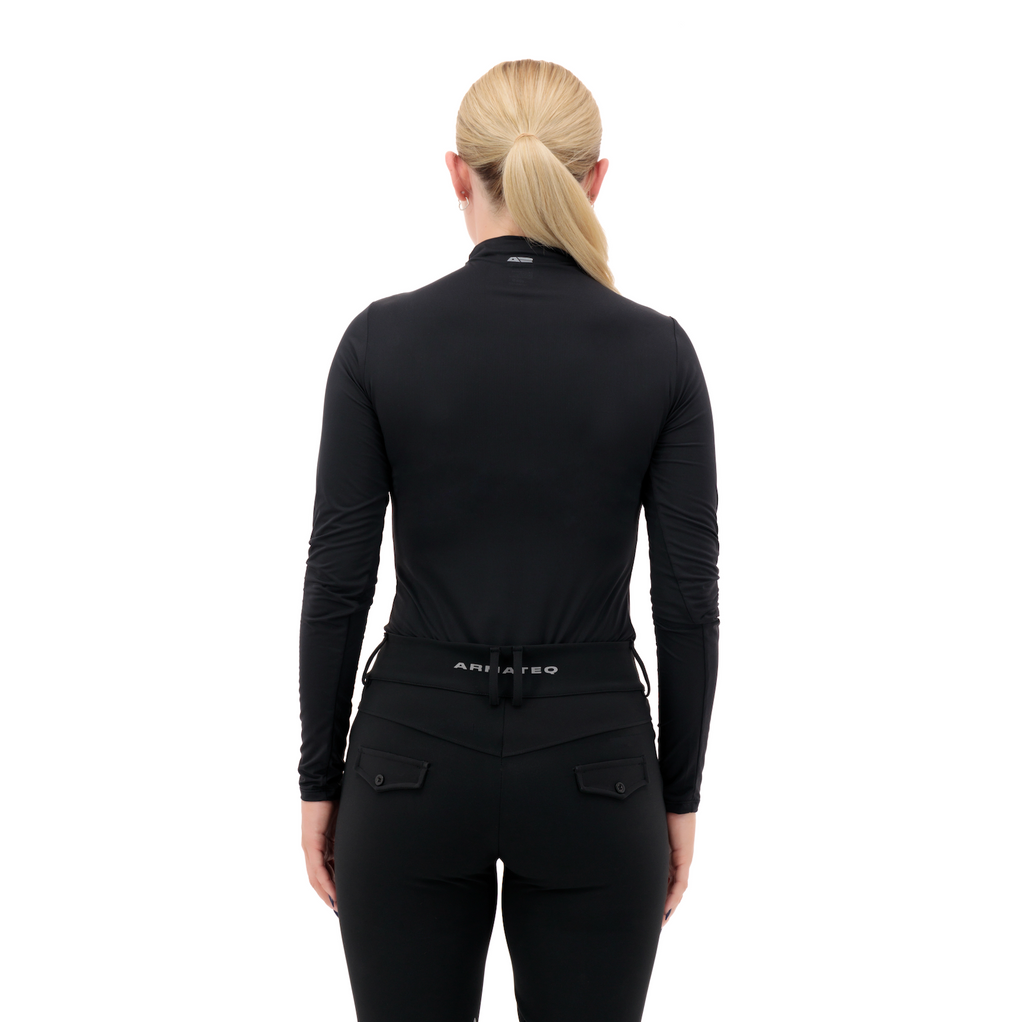 Ultra Breathable Mock Neck Long Sleeve Shirt – UPF 50+