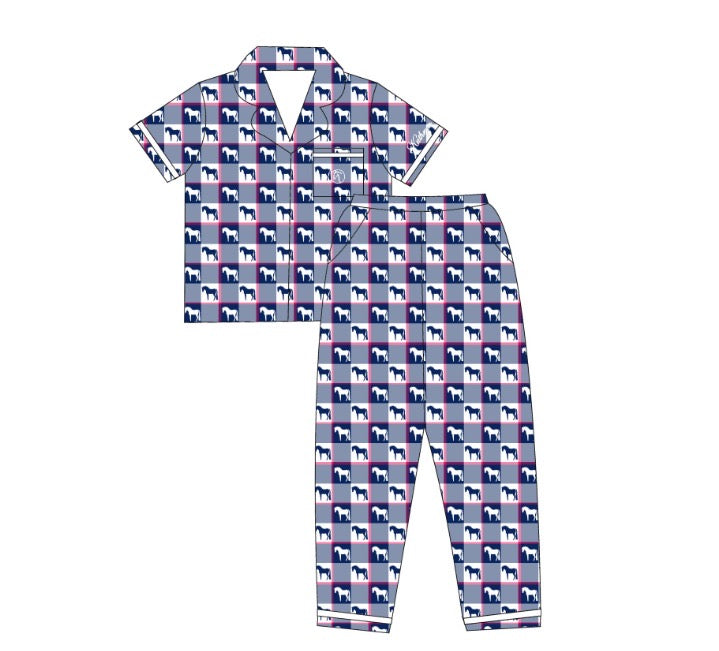 Plaid Horse