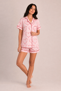 Bit of Love PJ Set | Rose | Short Sleeve