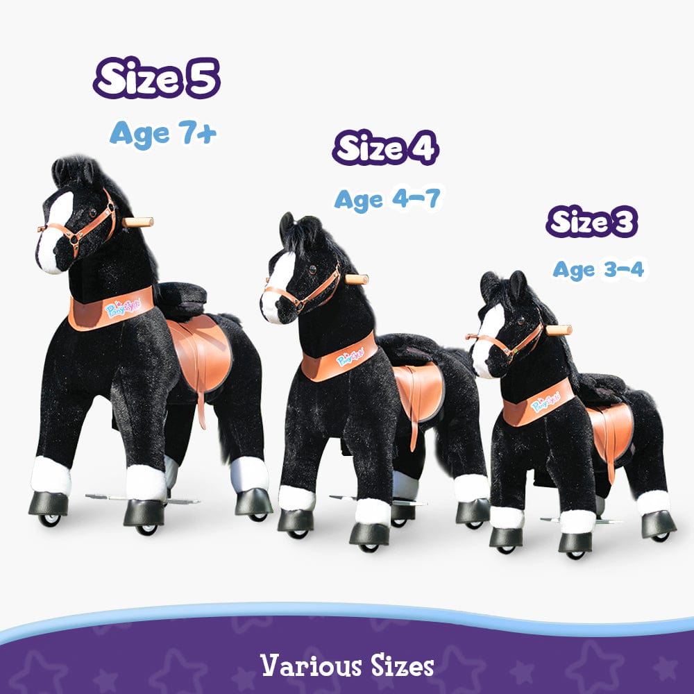 Model U® Horse Ride-On Toy Age 3–4 – Black