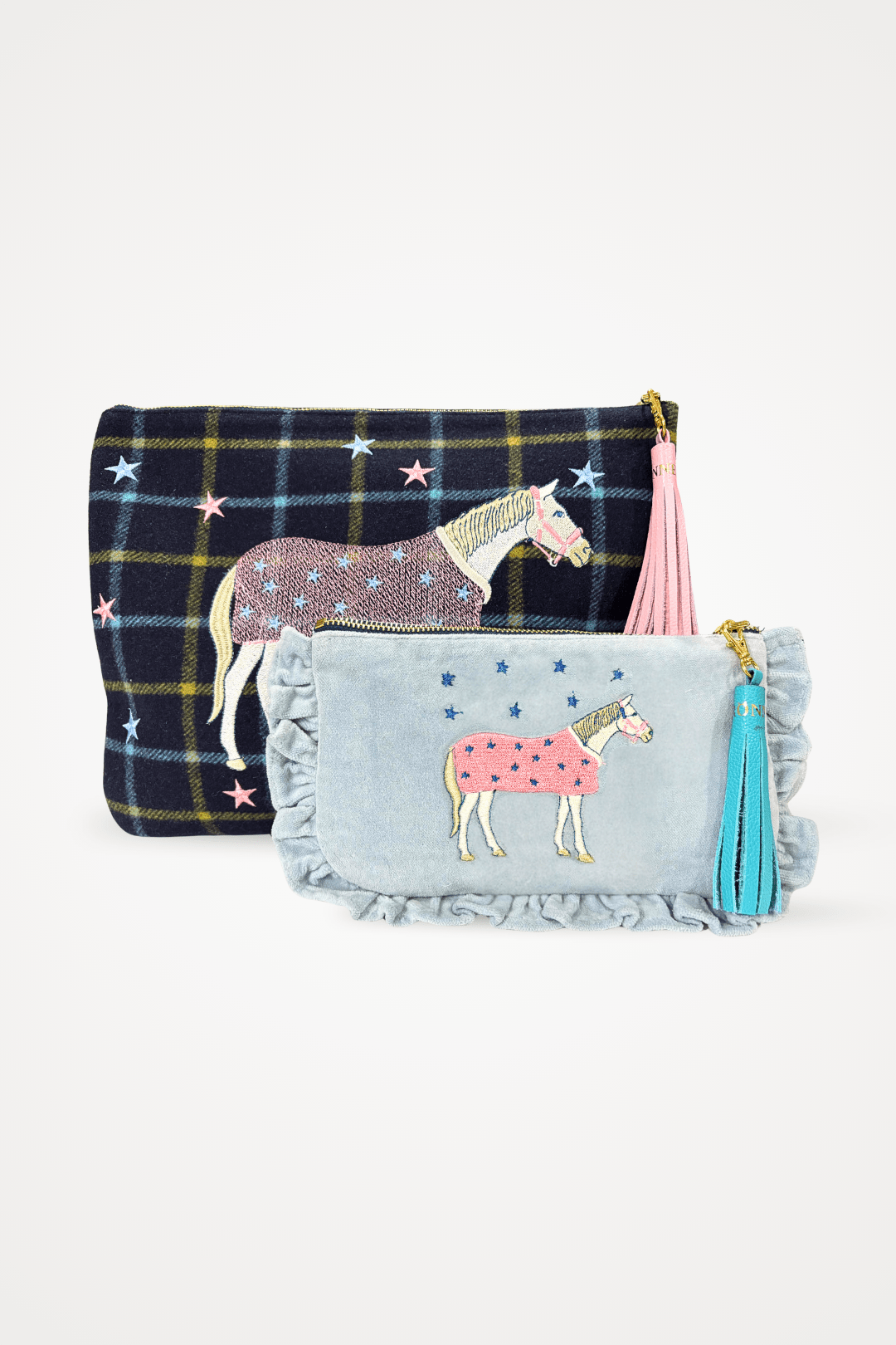 Embroidered Pouch | Lucky Horses