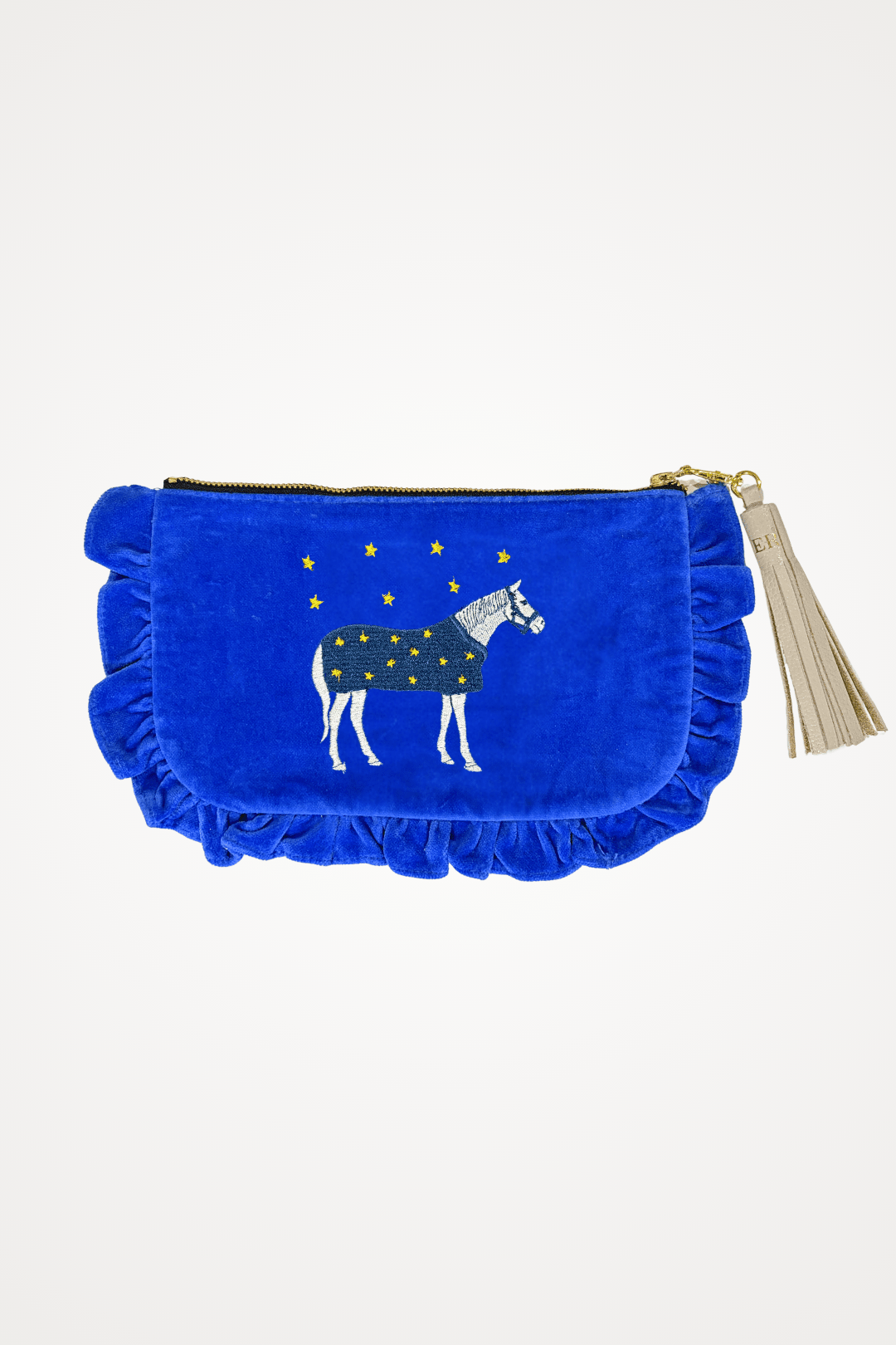 Embroidered Pouch | Lucky Horses | Small