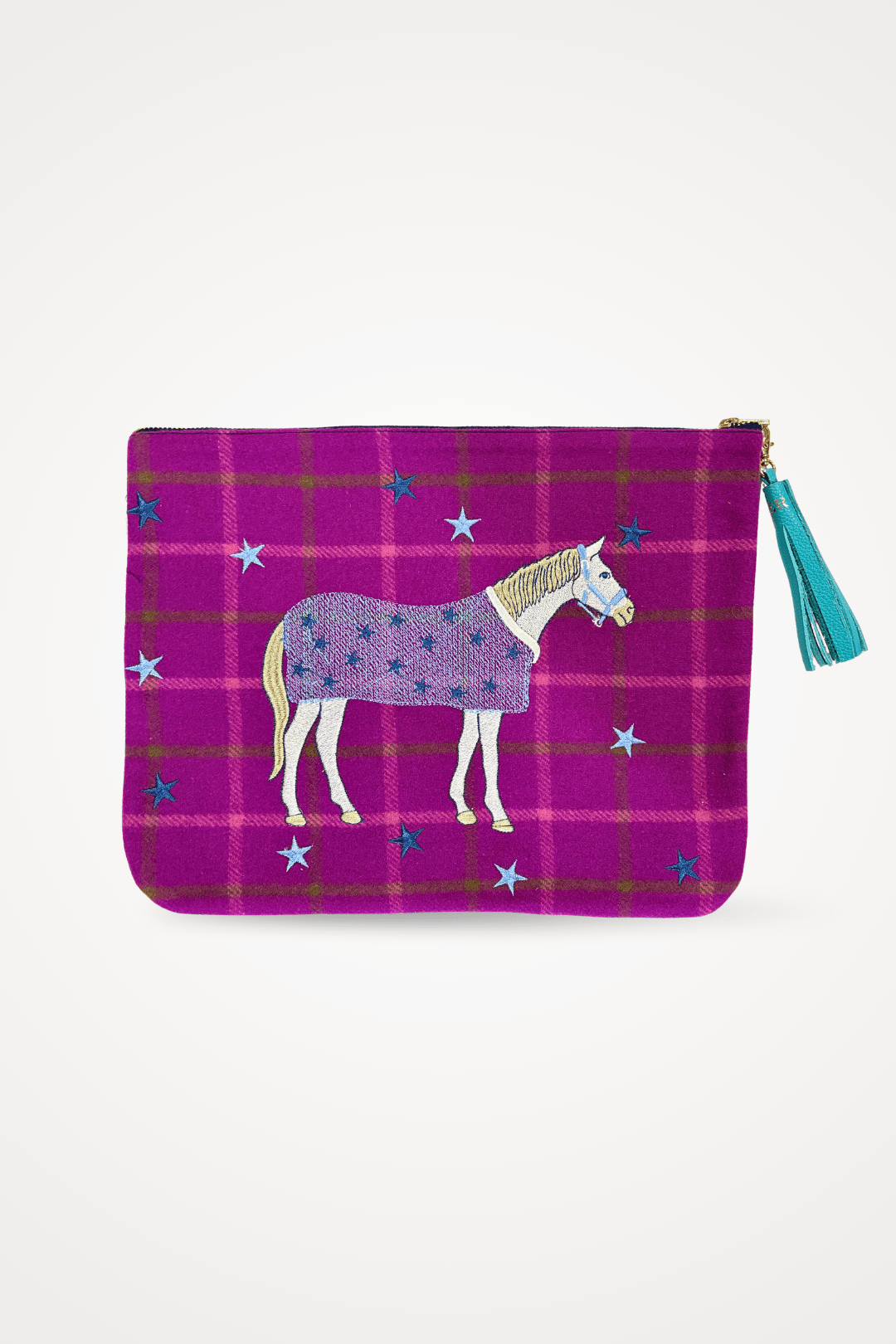 Embroidered Pouch | Lucky Horses