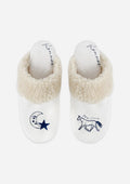 Horse Dreams Slippers | White