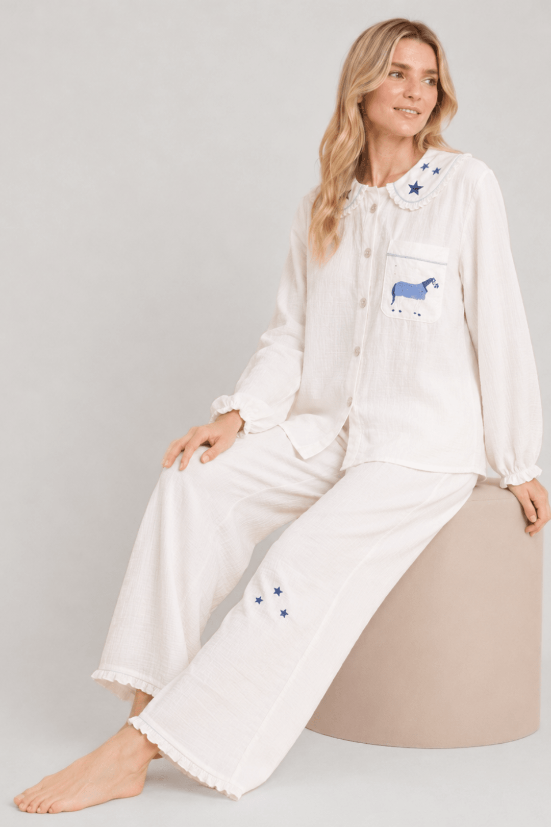 Lucky Horses Pajama Set