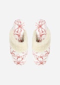 Lucky Ribbon Slippers