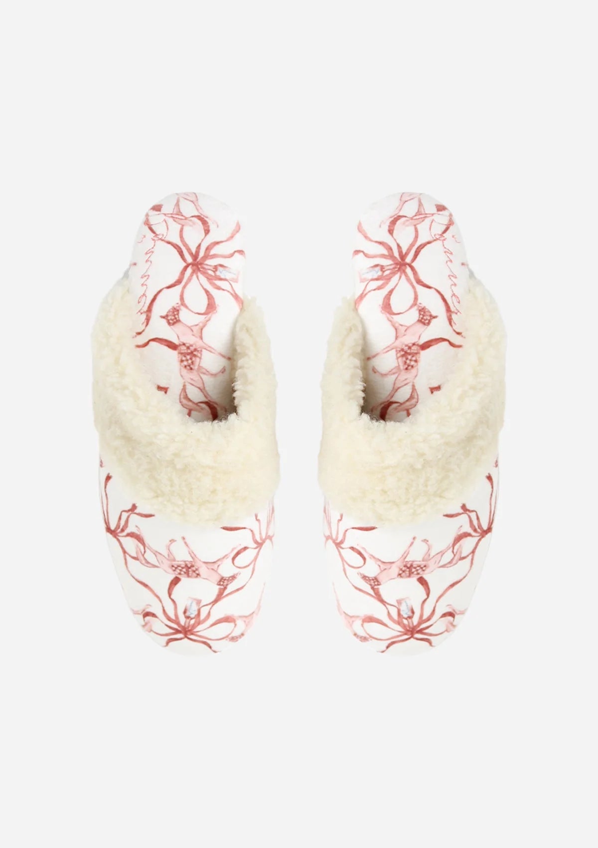 Lucky Ribbon Slippers