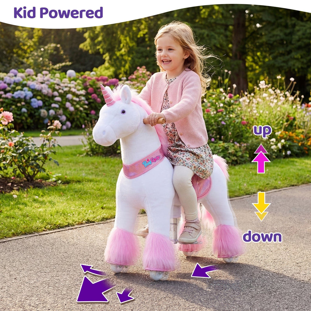 Model U® Unicorn Ride-On Toy Age 4–7 – Pink