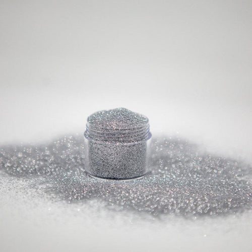 BIODEGRADABLE - The Metallics - Silver Steel - Glitter