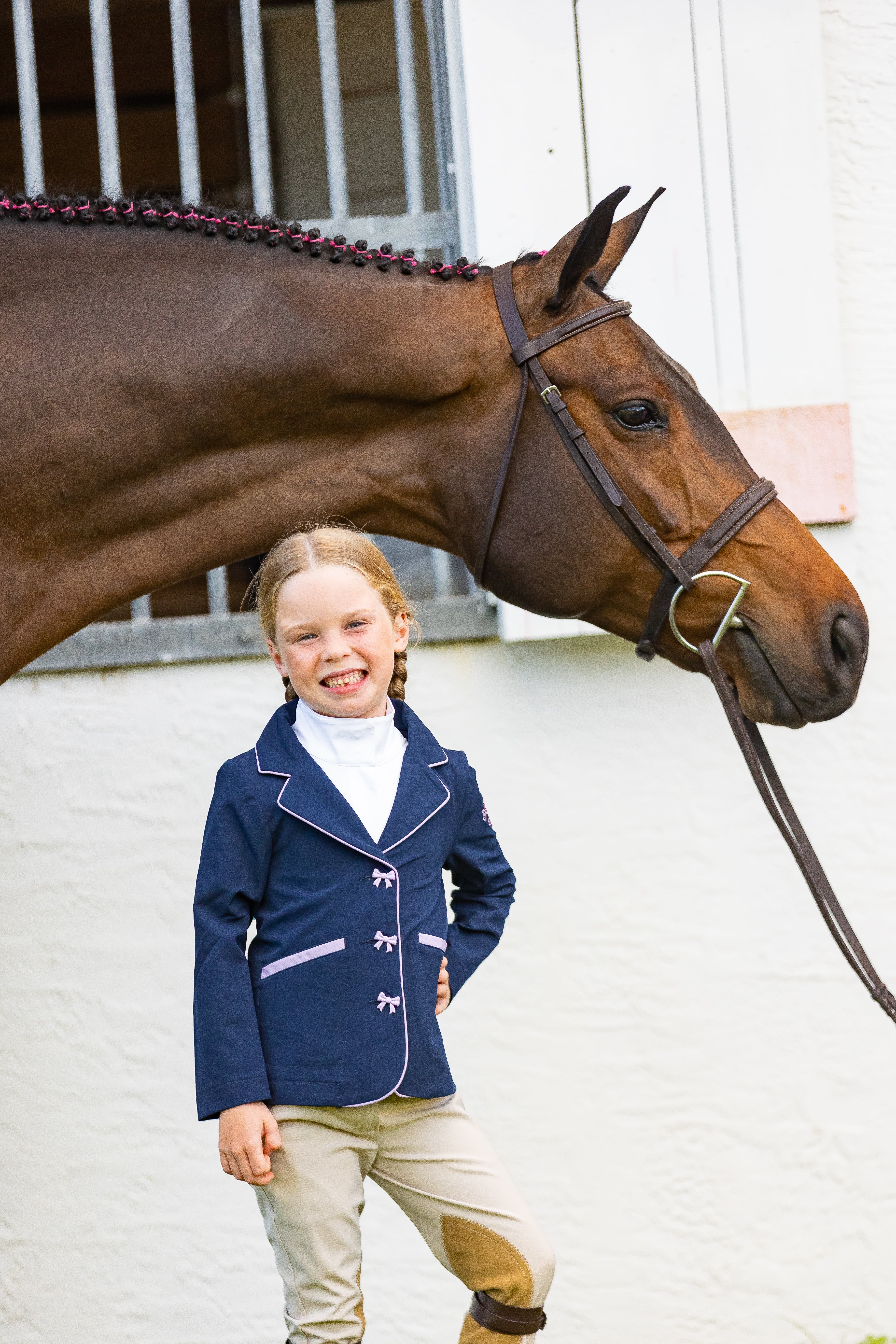 Show Coat Sweet Bows