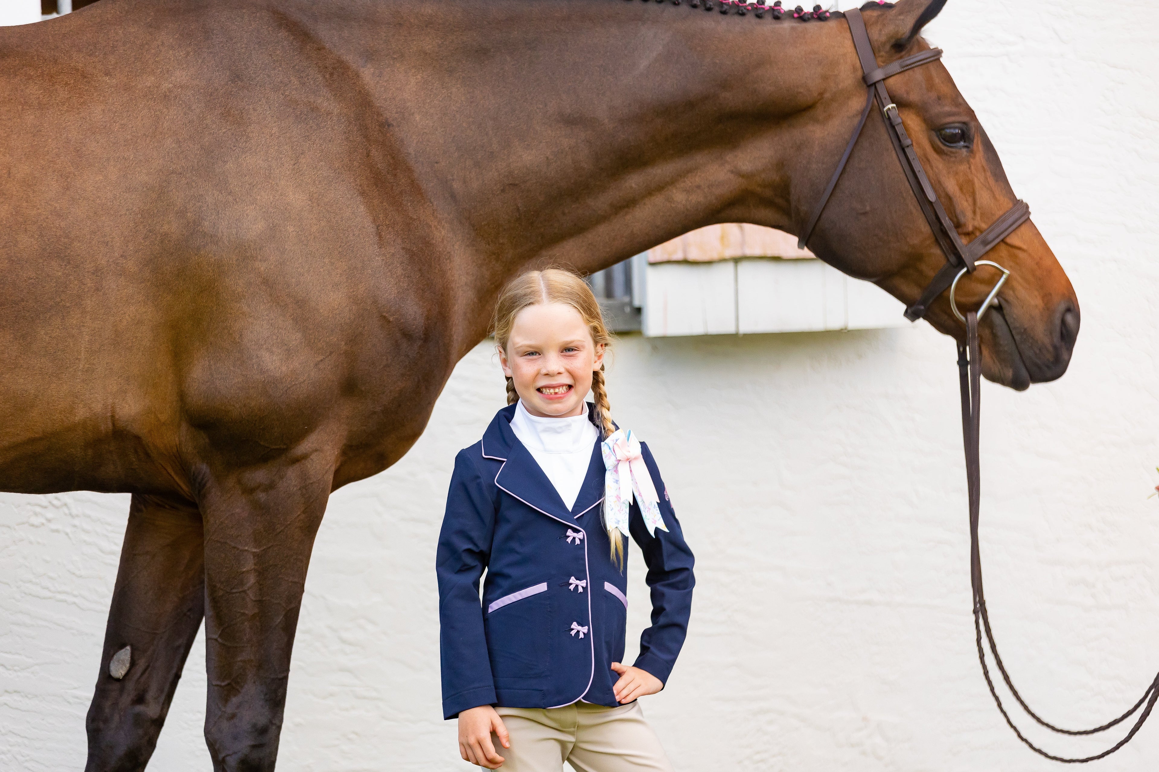 Show Coat Sweet Bows