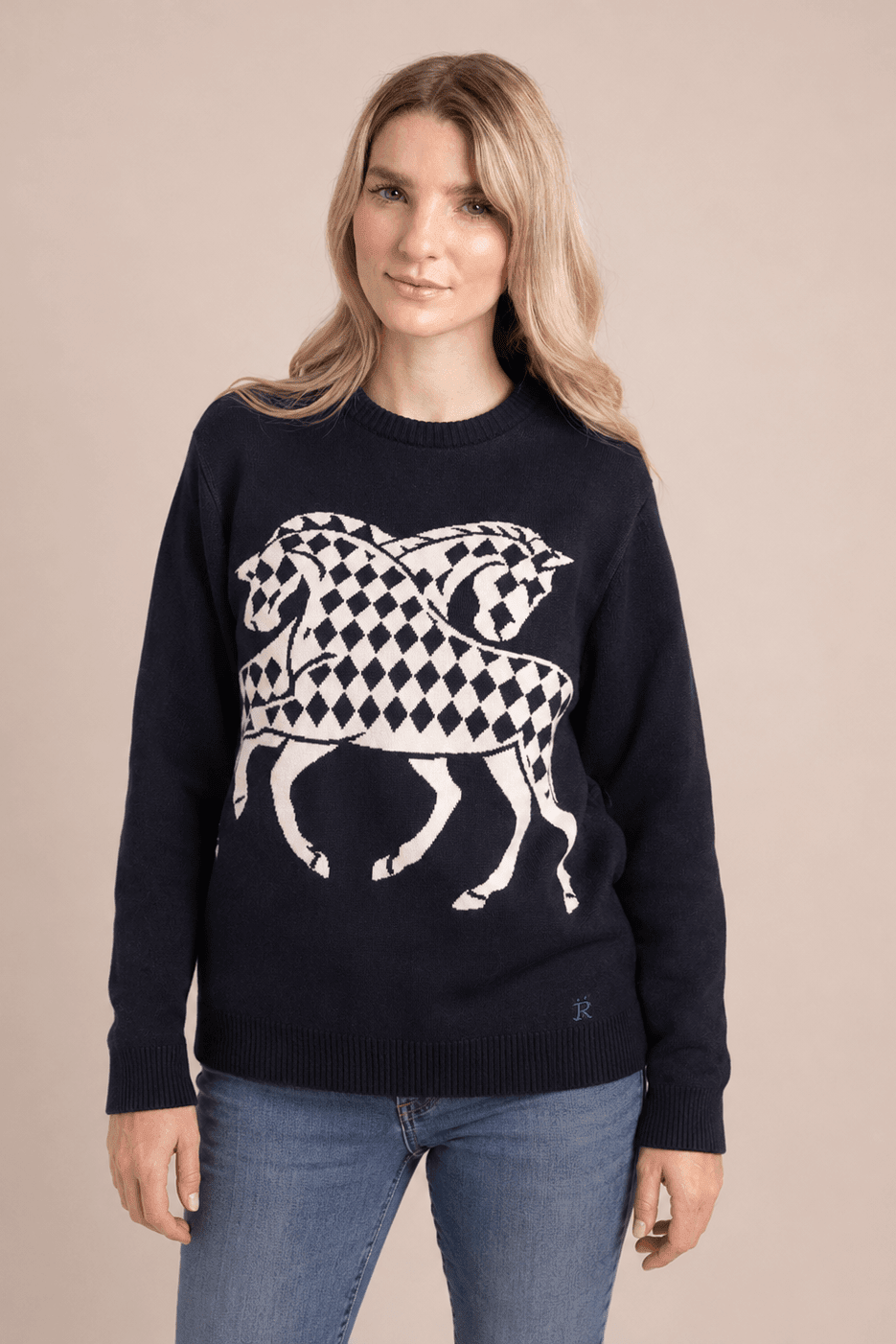 The Harlequin Horses Sweater