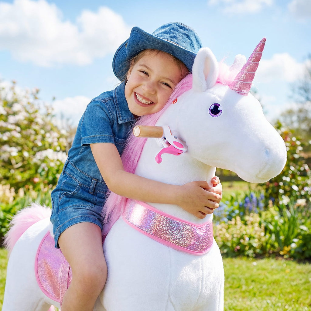 Model U® Unicorn Ride-On Toy Age 4–7 – Pink