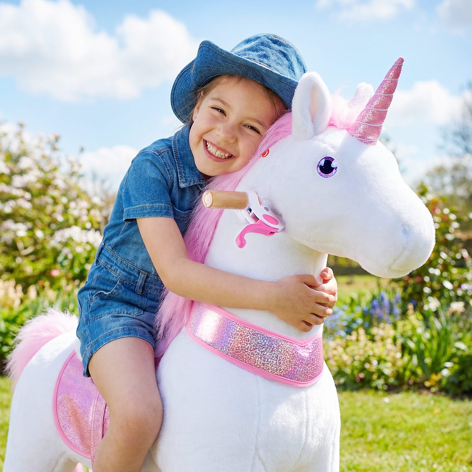 Model U® Unicorn Ride-On Toy Age 4–7 – Pink